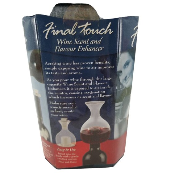Wine Scent and Flavour Enhancer On the Bottle Wine Aerator Bar Ware Gift Box - Picture 9 of 10